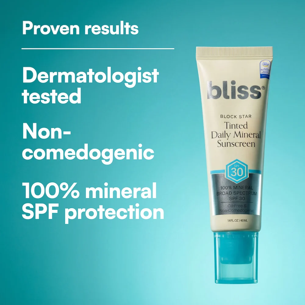 Block Star Tinted Daily Mineral Sunscreen SPF 30 - Image 3